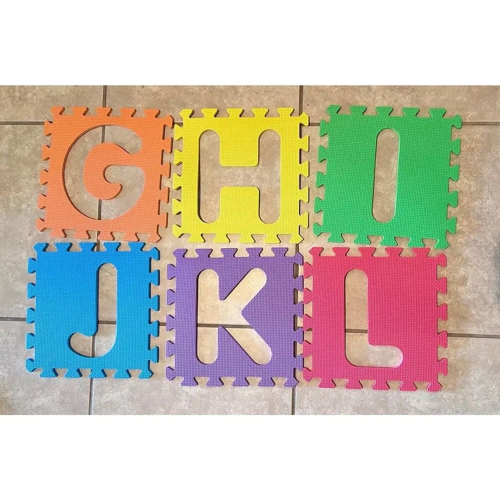 Verdes Alphabet Foam Playmat A to Z Pop out 26 Letters 3+